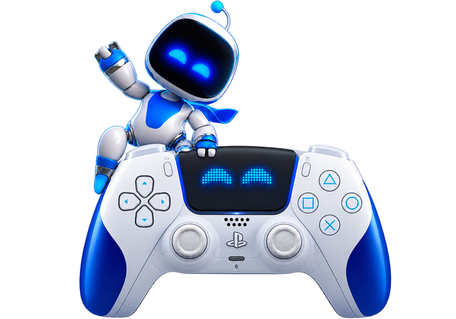 DualSense Astro Bot Joyful