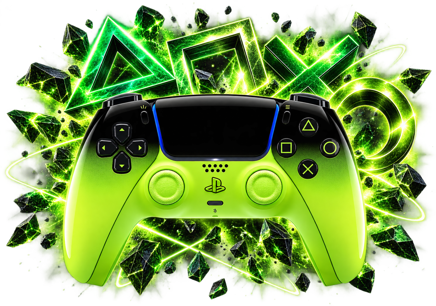 DualSense Remix Green