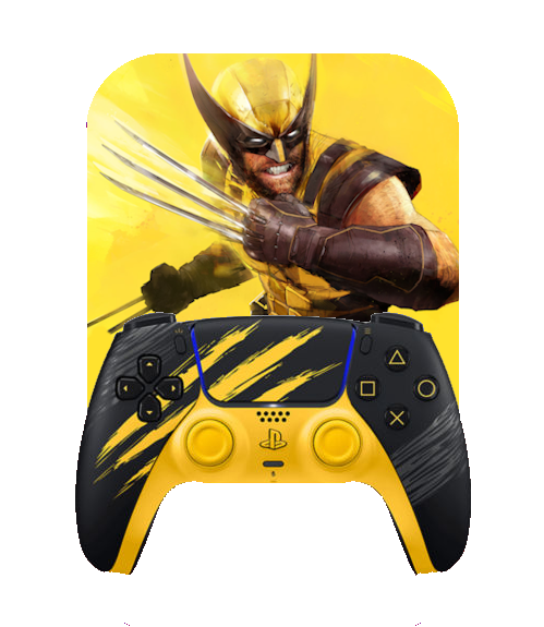 DualSense Marvel's Wolverine Amarelo