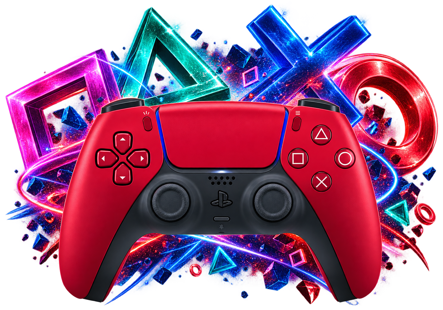 DualSense Volcanic Red